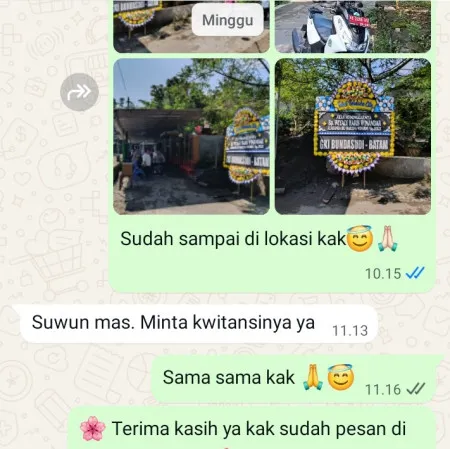 Pengiriman Papan Bunga Duka Poris Gaga