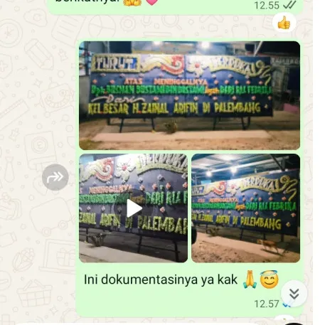 Pengiriman Papan Bunga Duka Poris Gaga