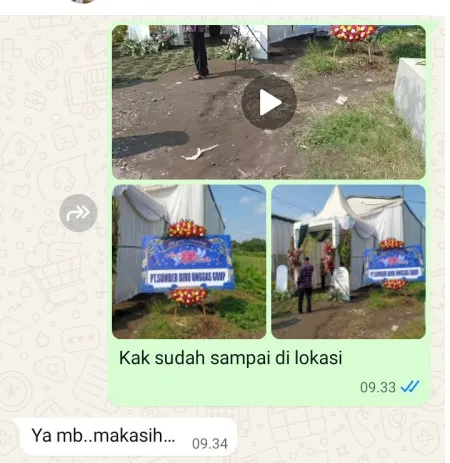 Pengiriman Karangan Bunga Poris Gaga