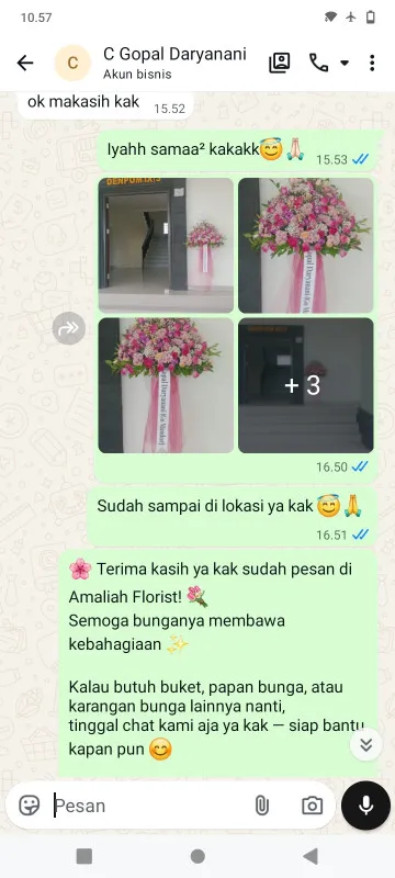 Pengiriman Karangan Bunga Poris Gaga
