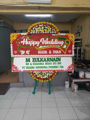 Papan Bunga di Poris Gaga