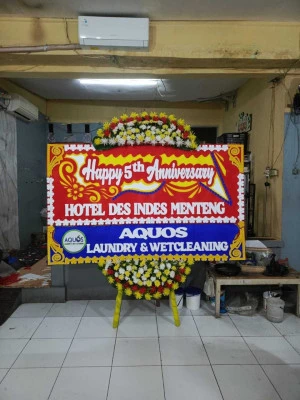 Papan Bunga di Poris Gaga