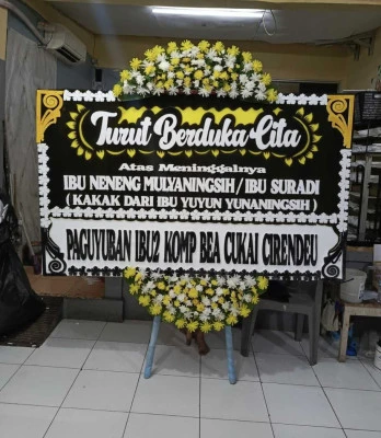 Papan Bunga di Poris Gaga