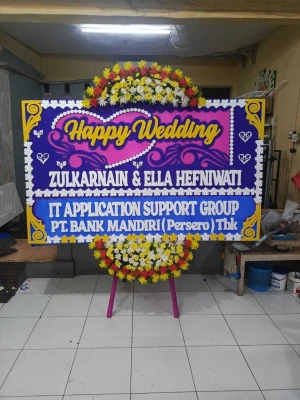 Papan Bunga di Poris Gaga